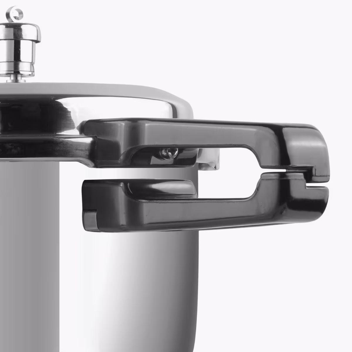 VINOD Set of 2 18/8 Stainless Steel Pressure Cooker 3L and Mini Pan Cooker 2L with Common Lid in Silver