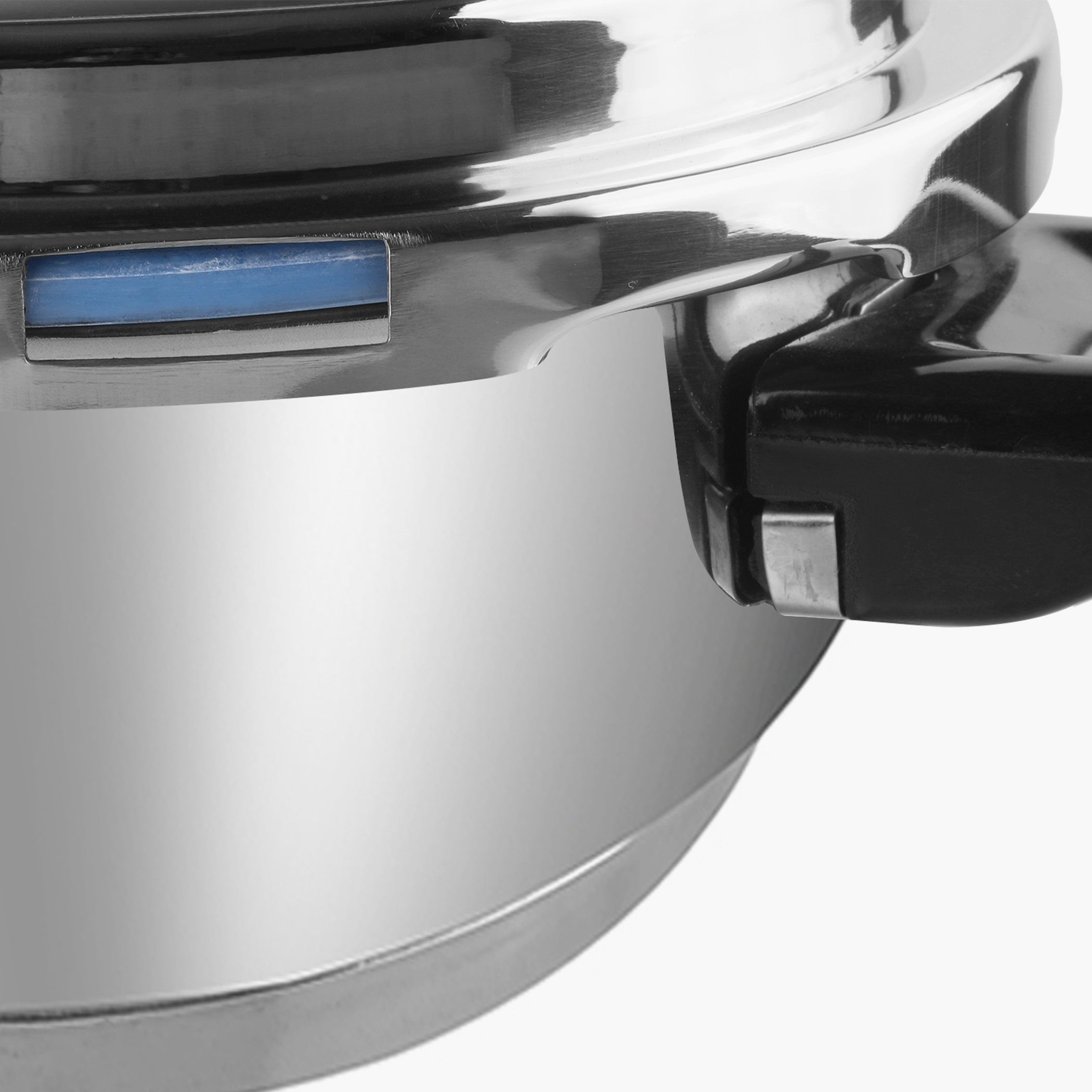 VINOD Senior 18/8 Stainless Steel Pan Pressure Cooker - 4.5L in Silver