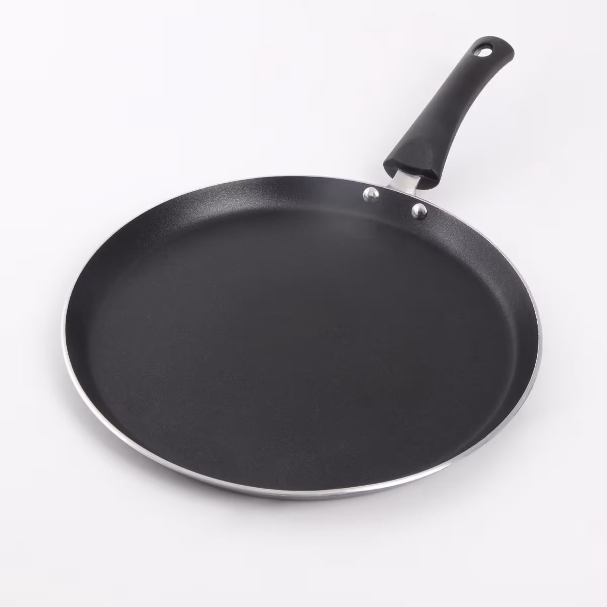 Fiona Sebron Aluminium Dosa Tawa - 45cm in Black