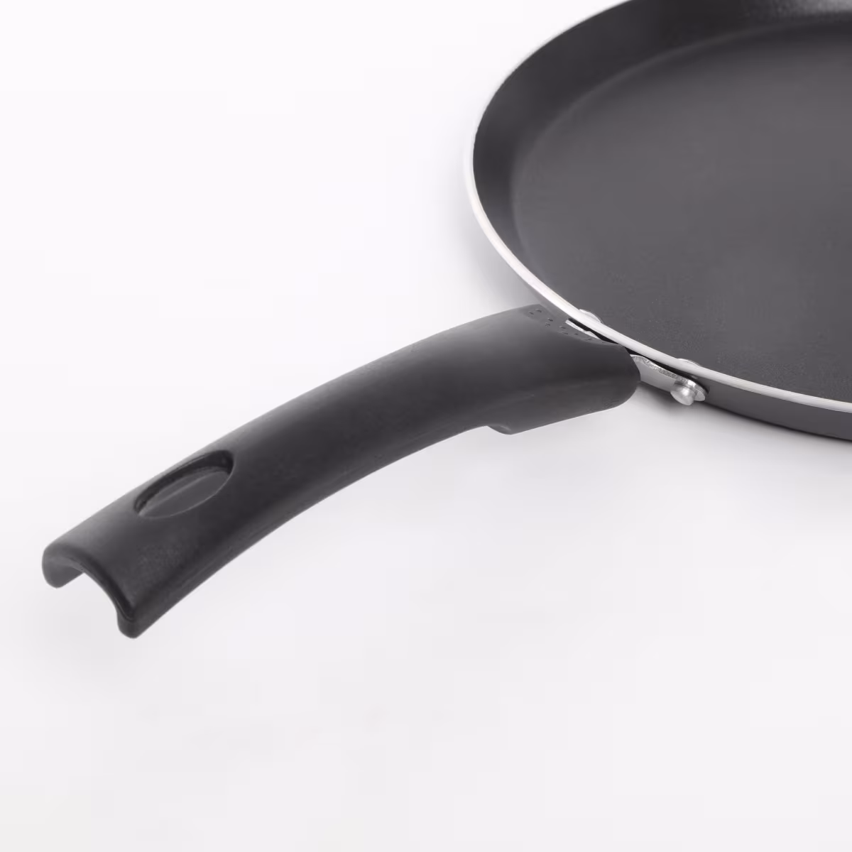 Fiona Sebron Aluminium Dosa Tawa - 45cm in Black