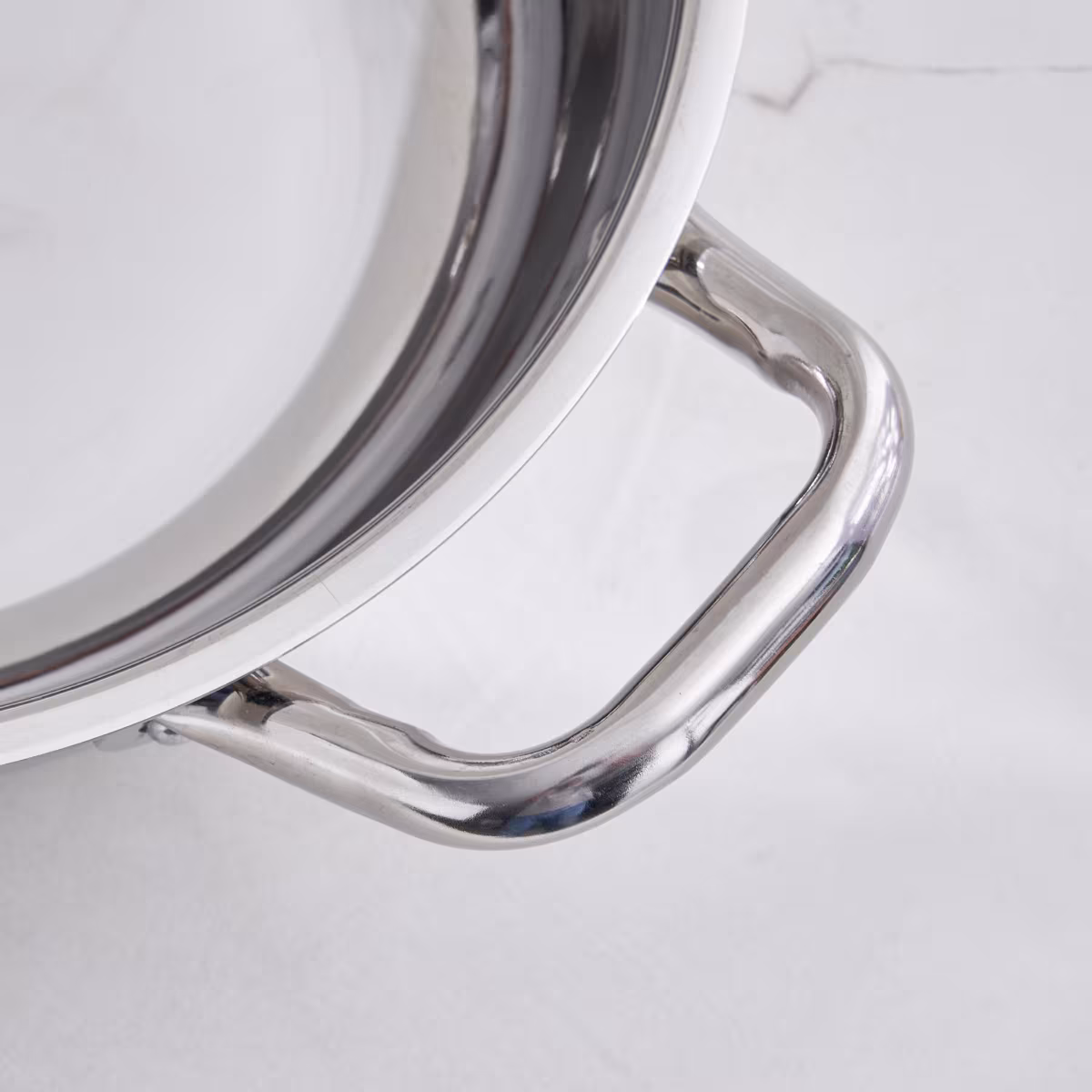 Adalyn Grit Stainless Steel Induction Compatible Kadhai - 2.5L in Silver