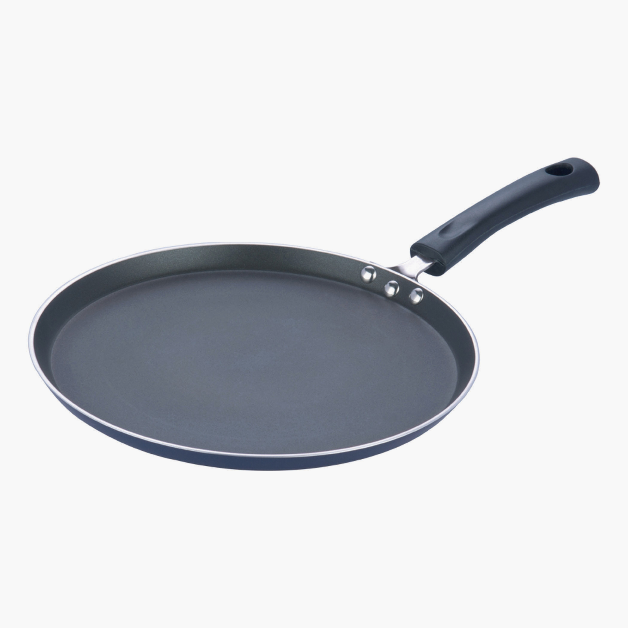 VINOD Zest Aluminium Non-Stick 3mm Thickness Dosa Tawa - 30cm in Blue