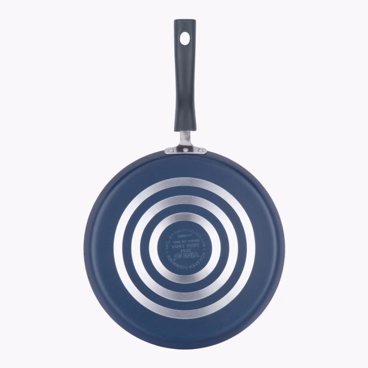 VINOD Zest Aluminium Non-Stick 3mm Thickness Dosa Tawa - 30cm in Blue