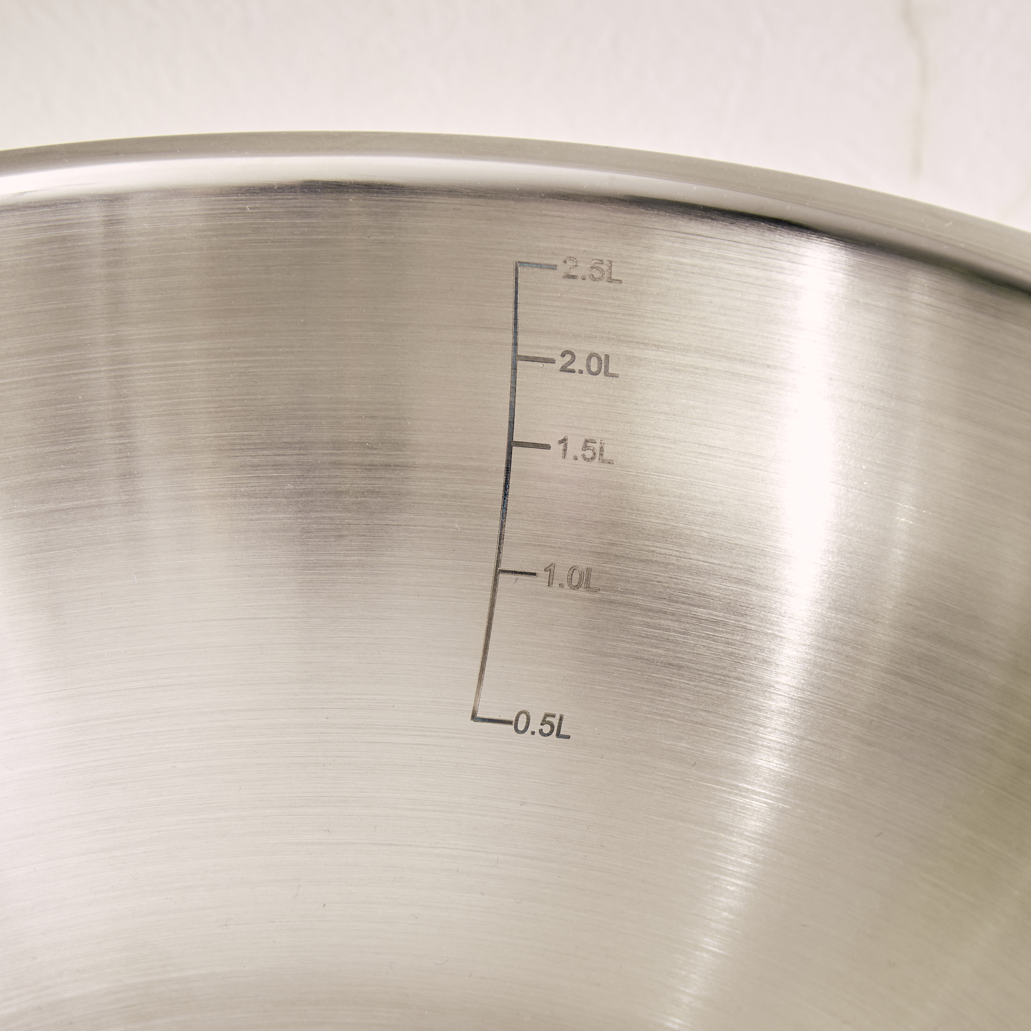 Valeria Carin Tri-Ply Stainless Steel Induction Compatible Kadhai with Lid - 2.5L in Silver