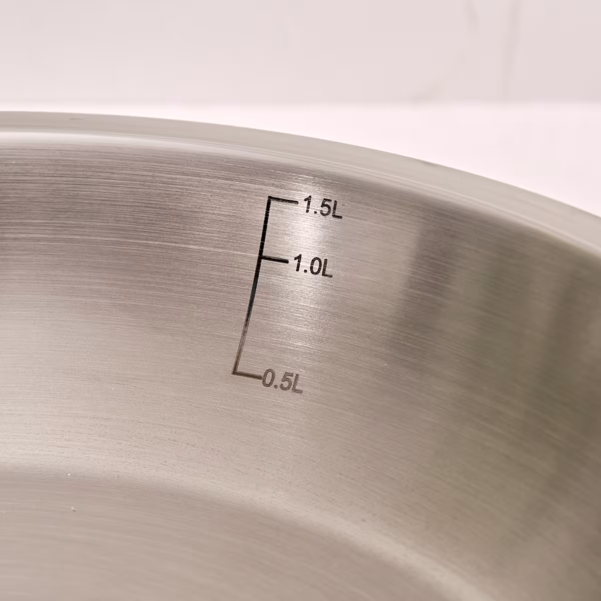 Valeria Carin Tri-Ply Stainless Steel Induction Compatible Fry Pan - 1.6L in Silver