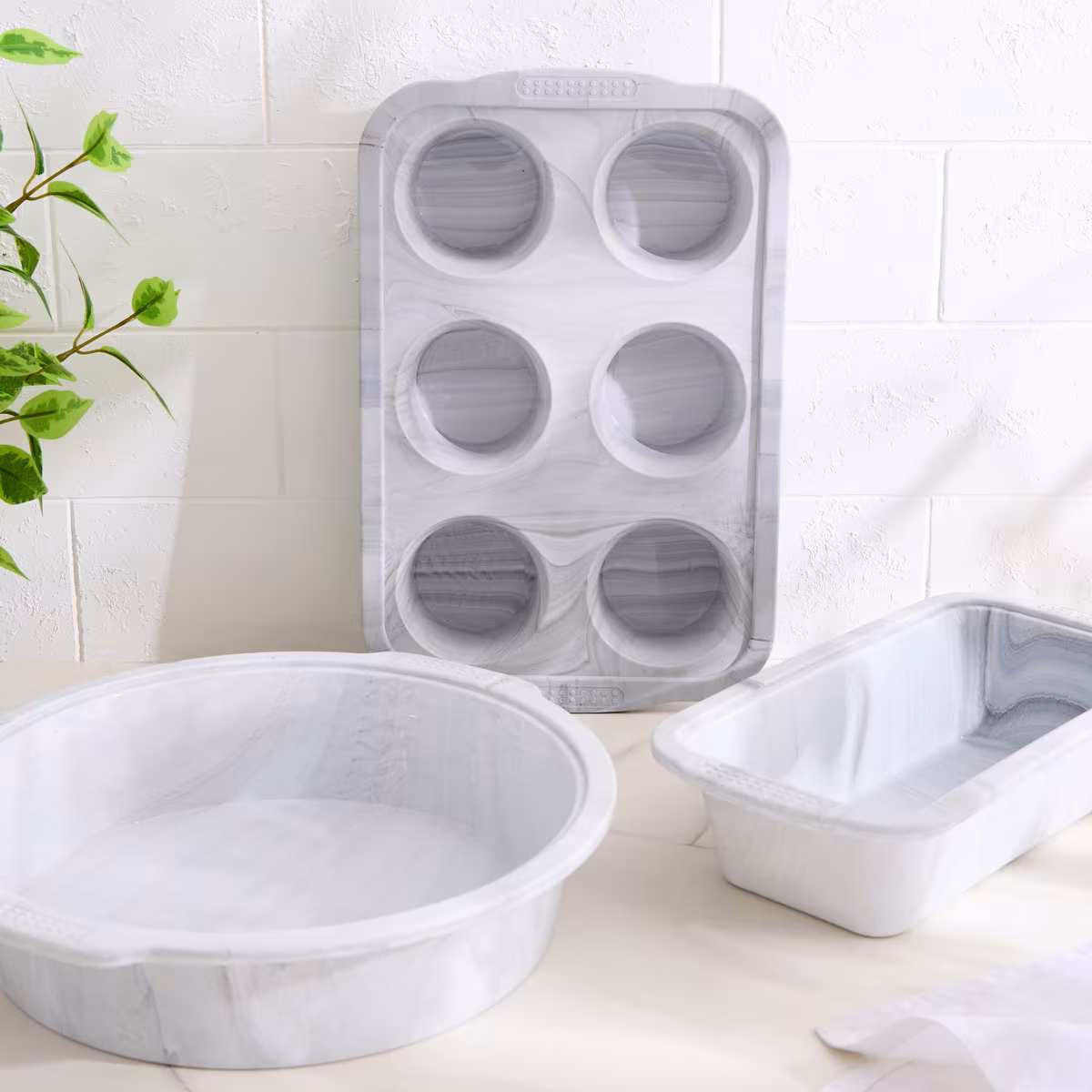 Bakers Pride Floura Silicone Loaf Pan in Grey