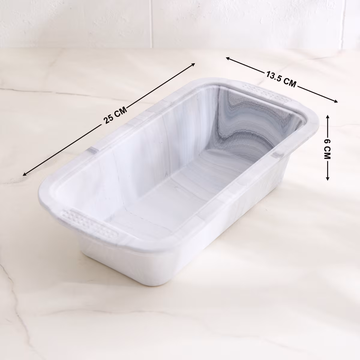 Bakers Pride Floura Silicone Loaf Pan in Grey
