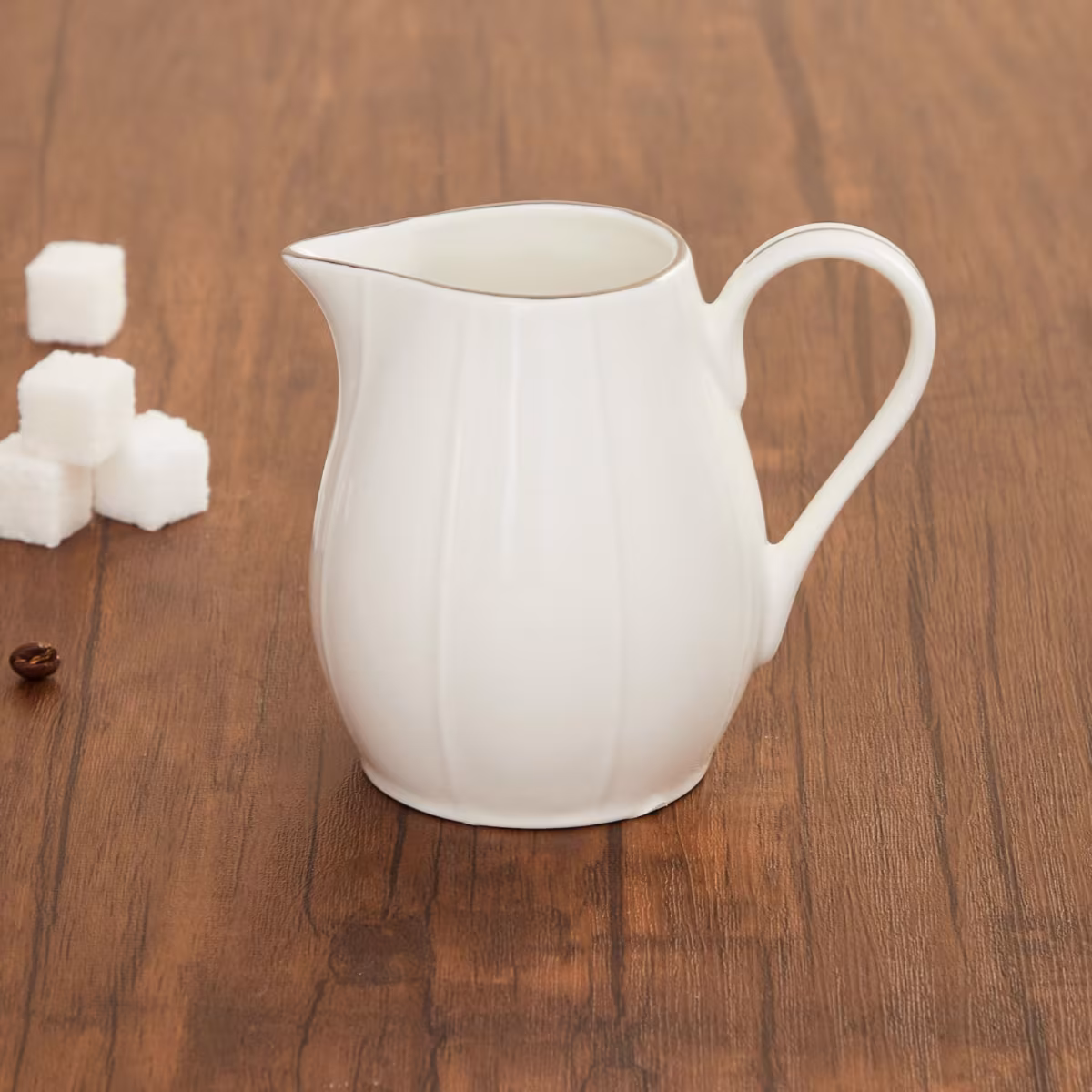 Marshmallow Ext Ceramic Creamer - 250ml in White