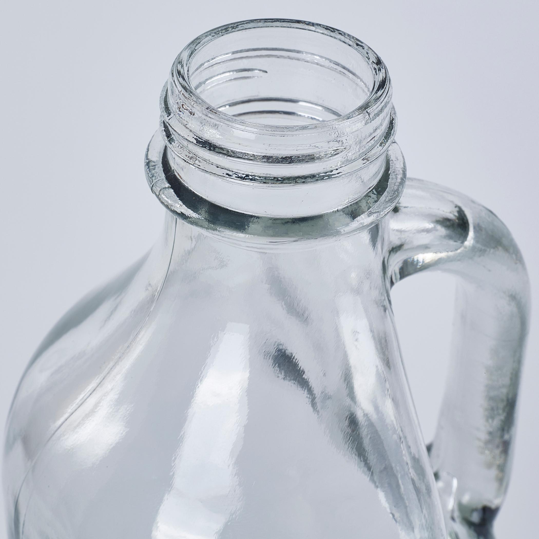 Marley Orlanto Set of 4 Glass Bottles - 1L in Transparent