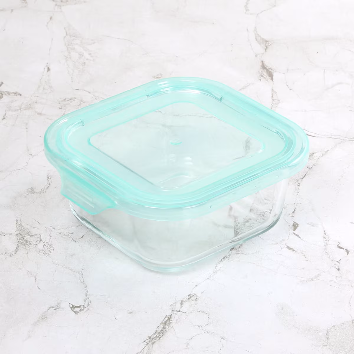 Corsica Palestine Set of 3 Glass Storage Containers - 320ml in Transparent