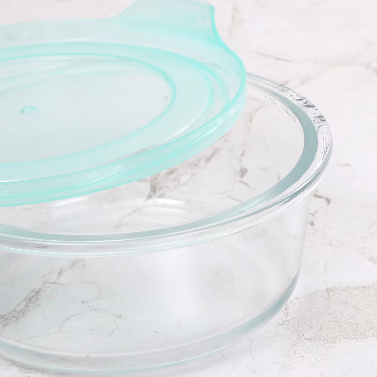 Corsica Palestine Set of 3 Glass Food Storage Containers in Transparent