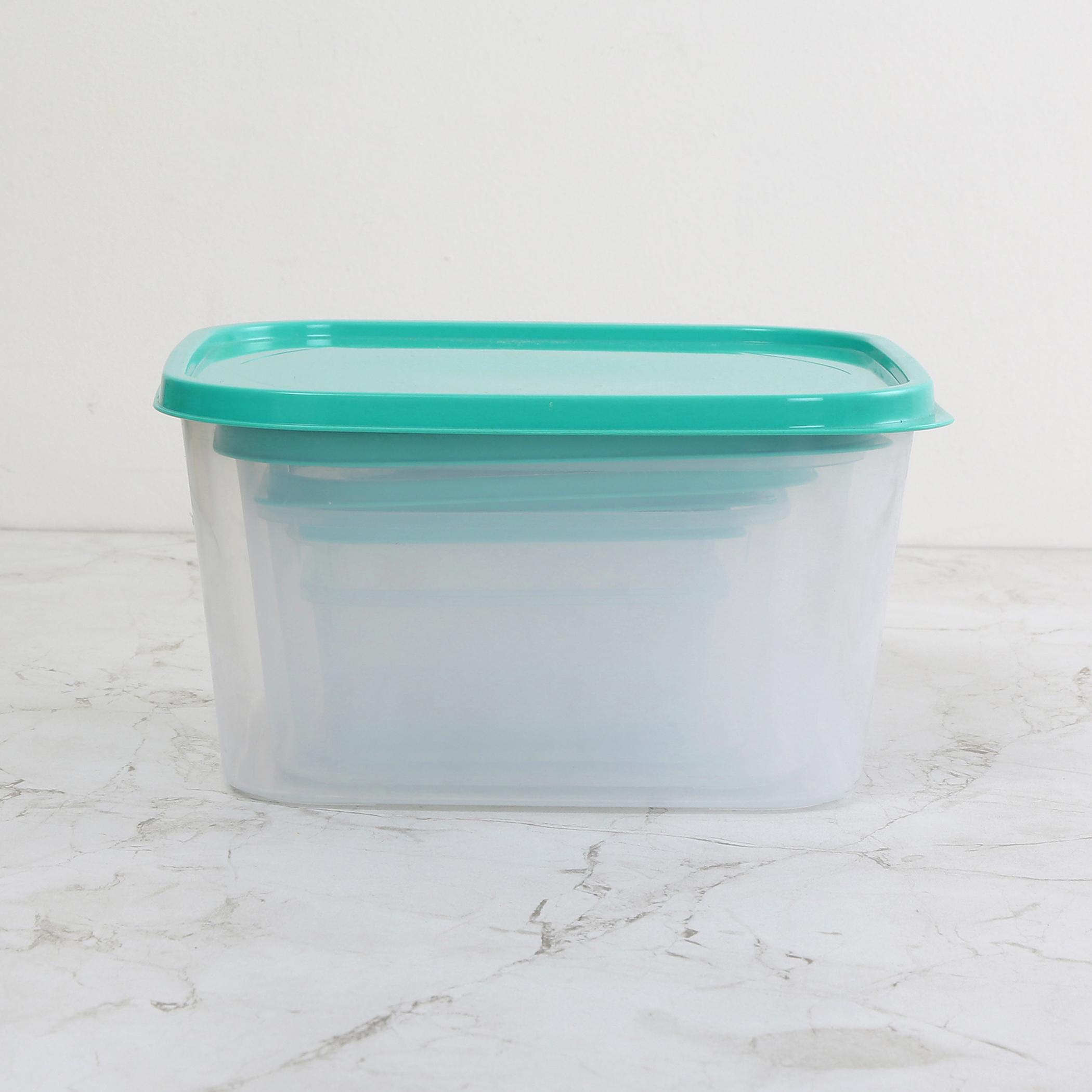 Garnet Set of 5 Storage Containers in Blue