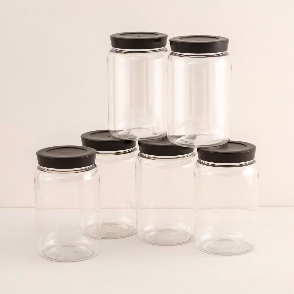 Corsica Essentials Set of 6 Containers - 1.4L in Transparent