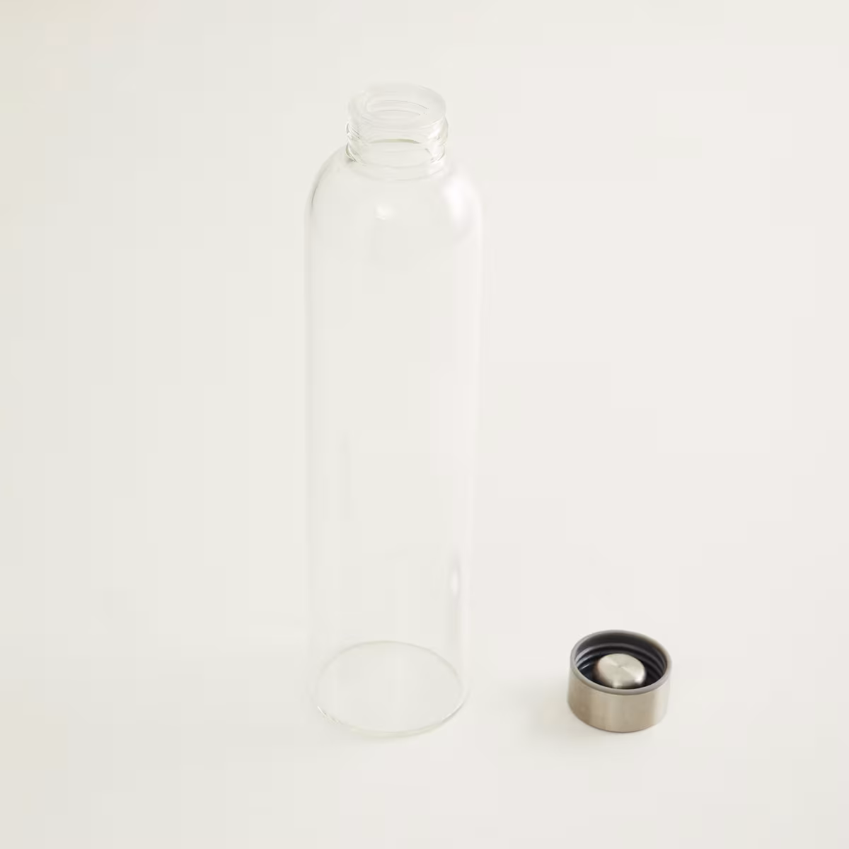 Victory Set of 2 Borosilicate Water Bottles - 800ml in Transparent