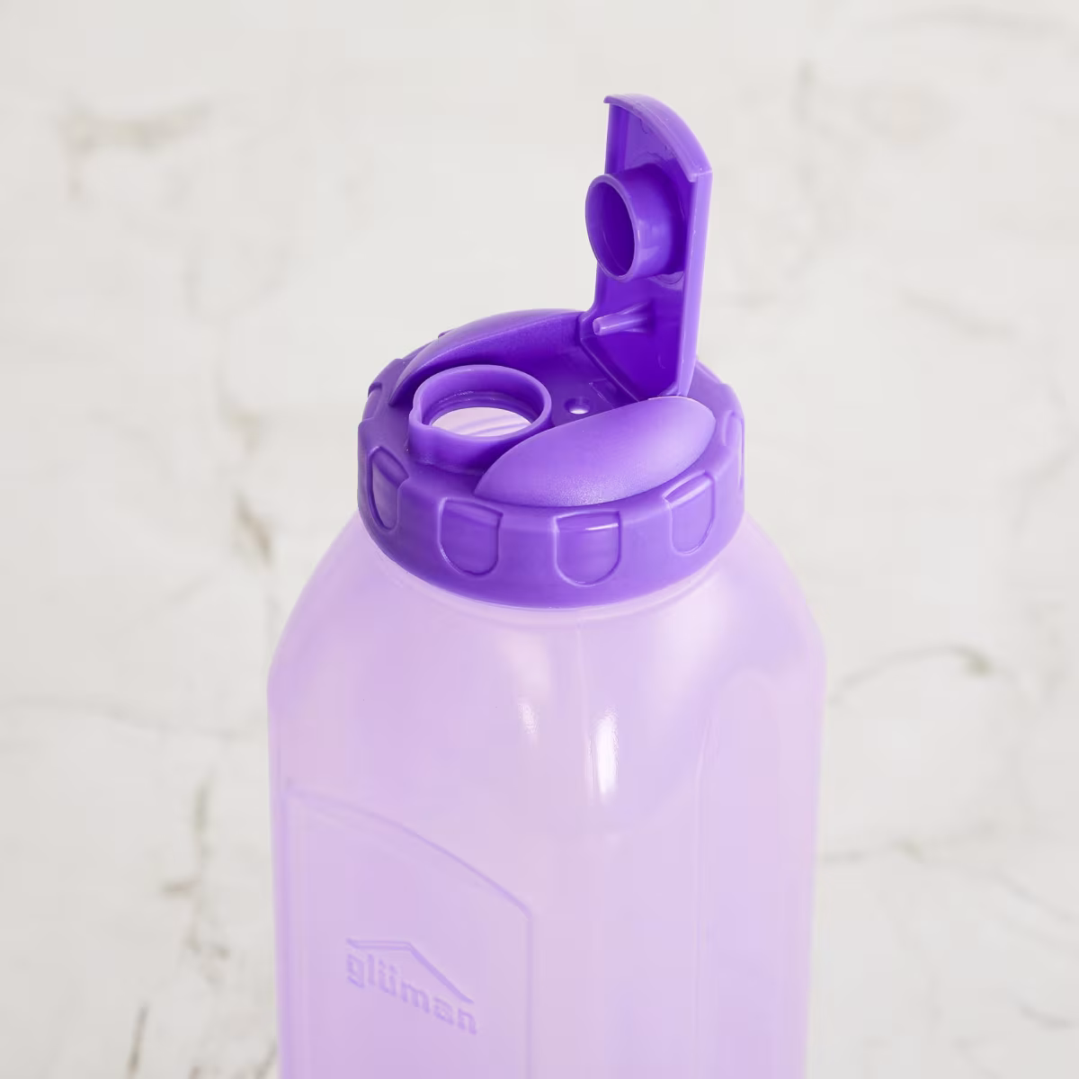 Corsica Oasis Set of 6 Square Spout Bottles - 1.2L in Multicolour