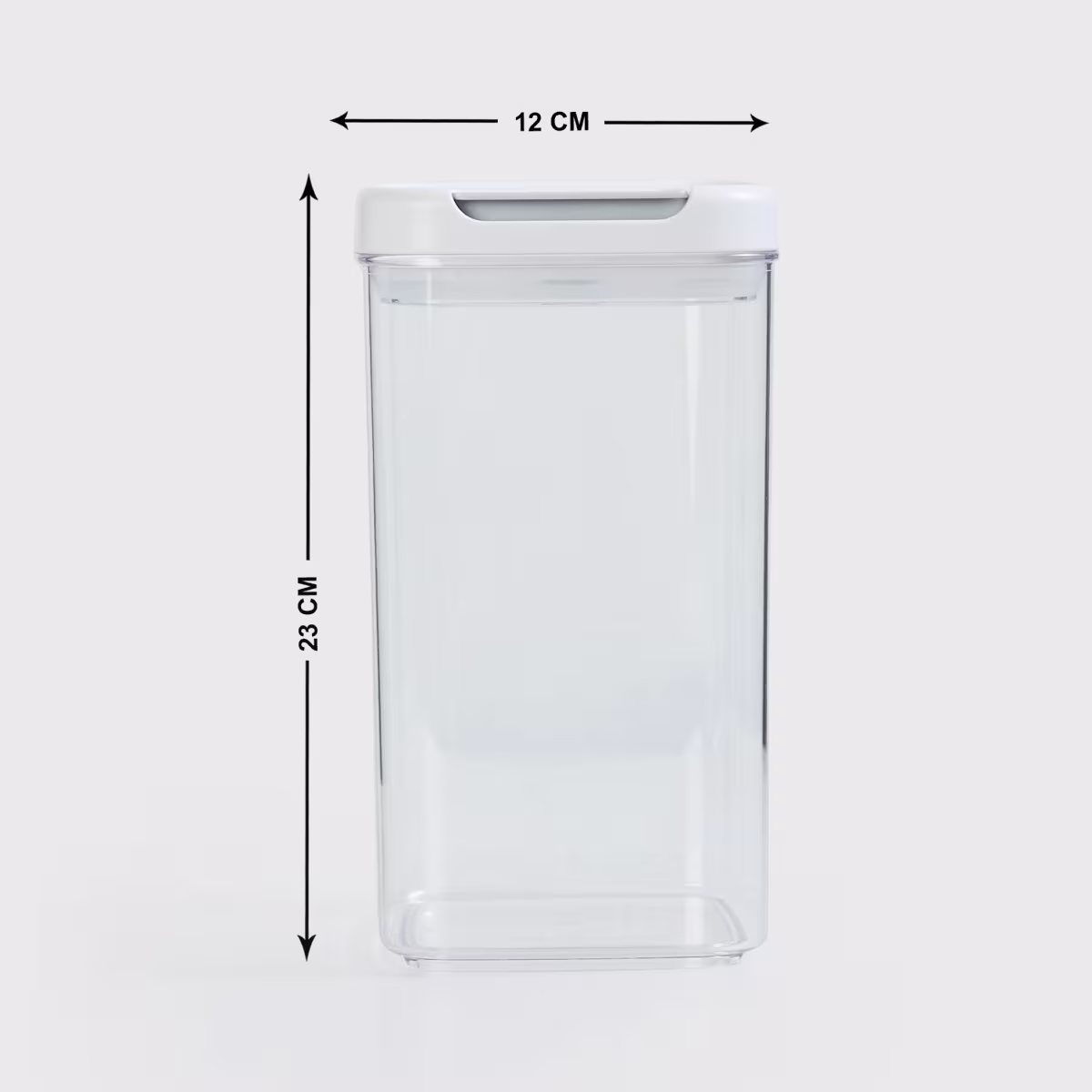 Palestine Acrylic Storage Container - 2.4L in Transparent
