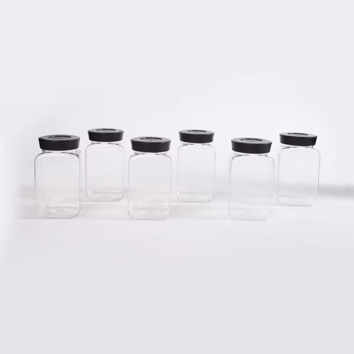Corsica Essentials Set of 6 Storage Containers - 500ml in Transparent