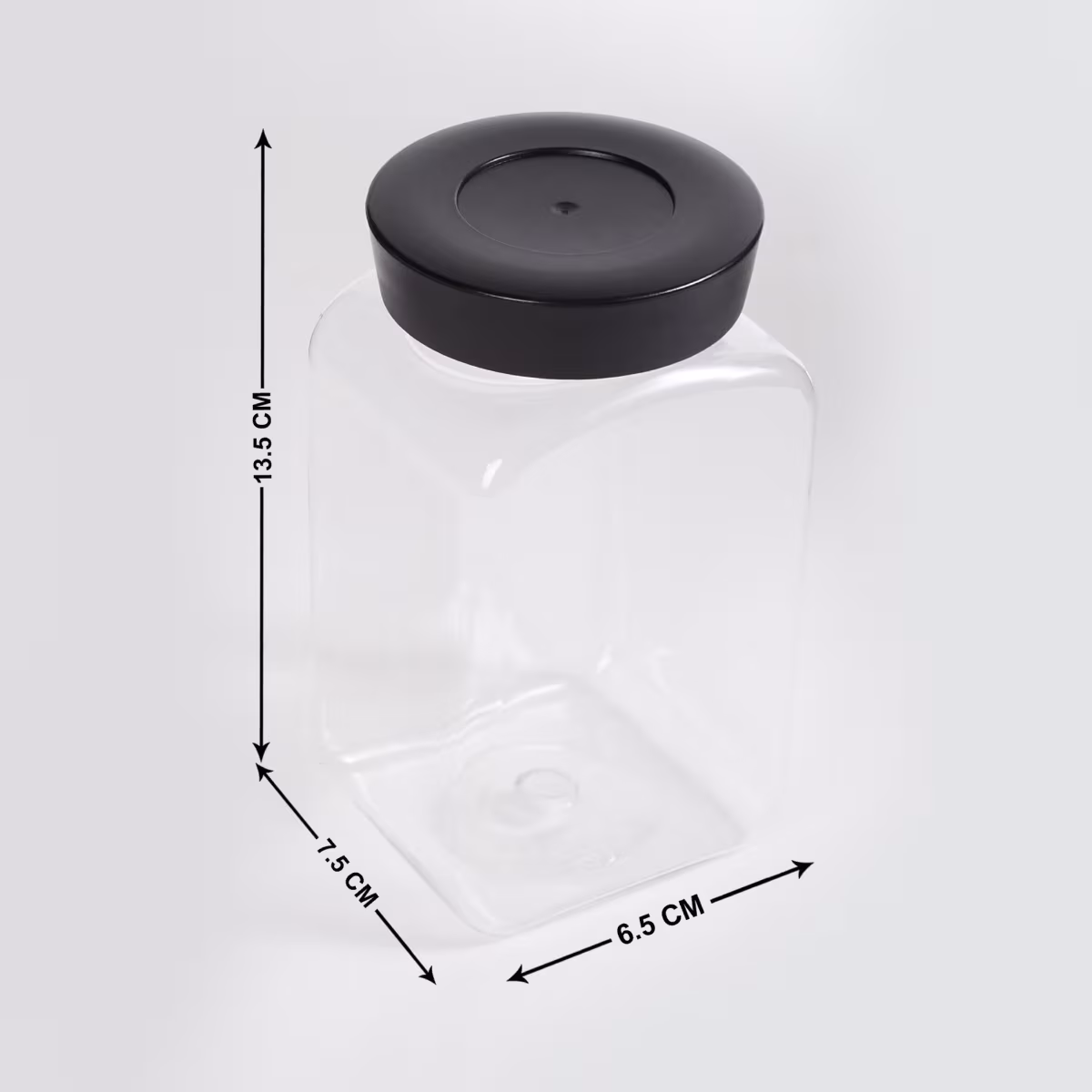 Corsica Essentials Set of 6 Storage Containers - 500ml in Transparent