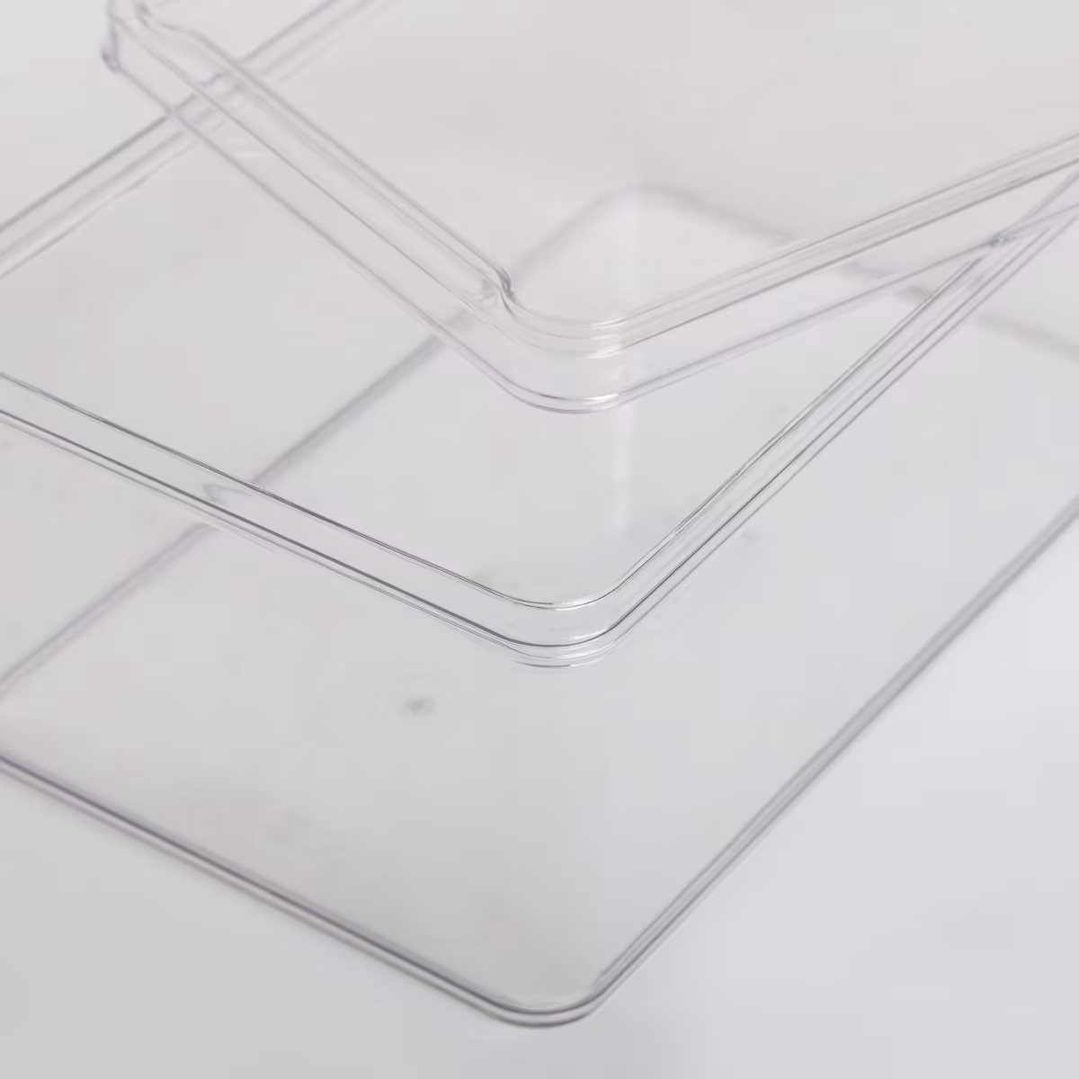 Orion Elfin Fridge Storage Box with Lid in Transparent