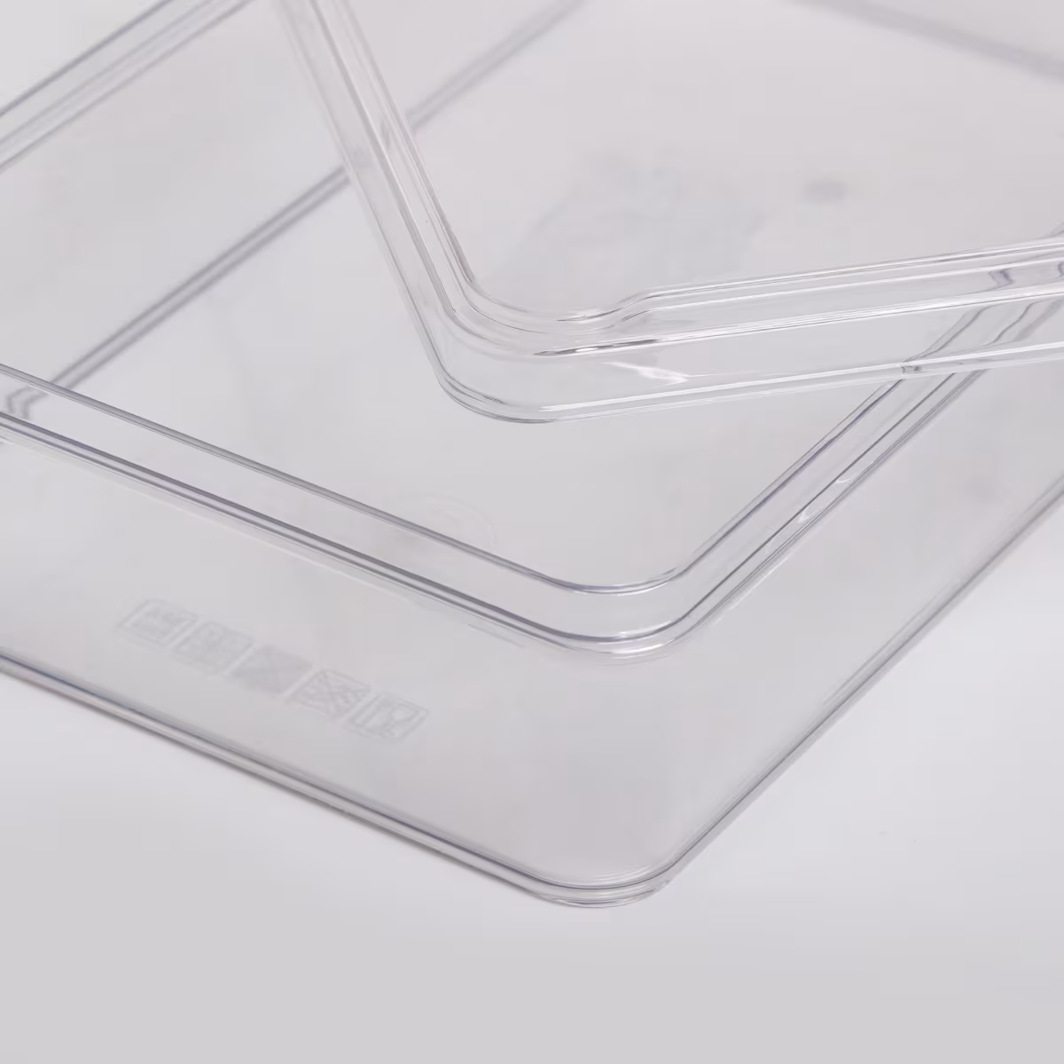 Orion Elfin Fridge Storage Box with Lid in Transparent