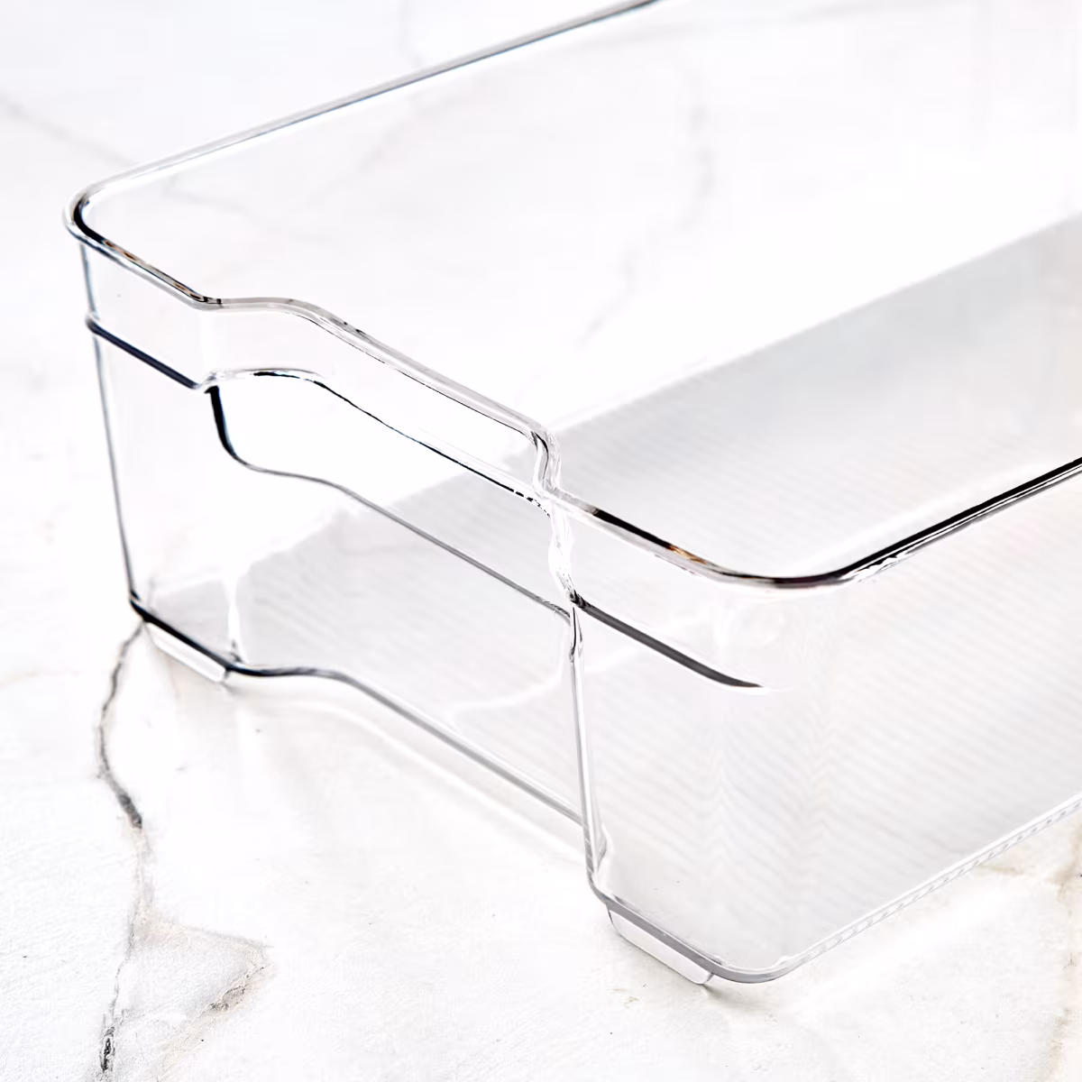 Orion Elfin PET Open Storage Fridge Organiser in Transparent