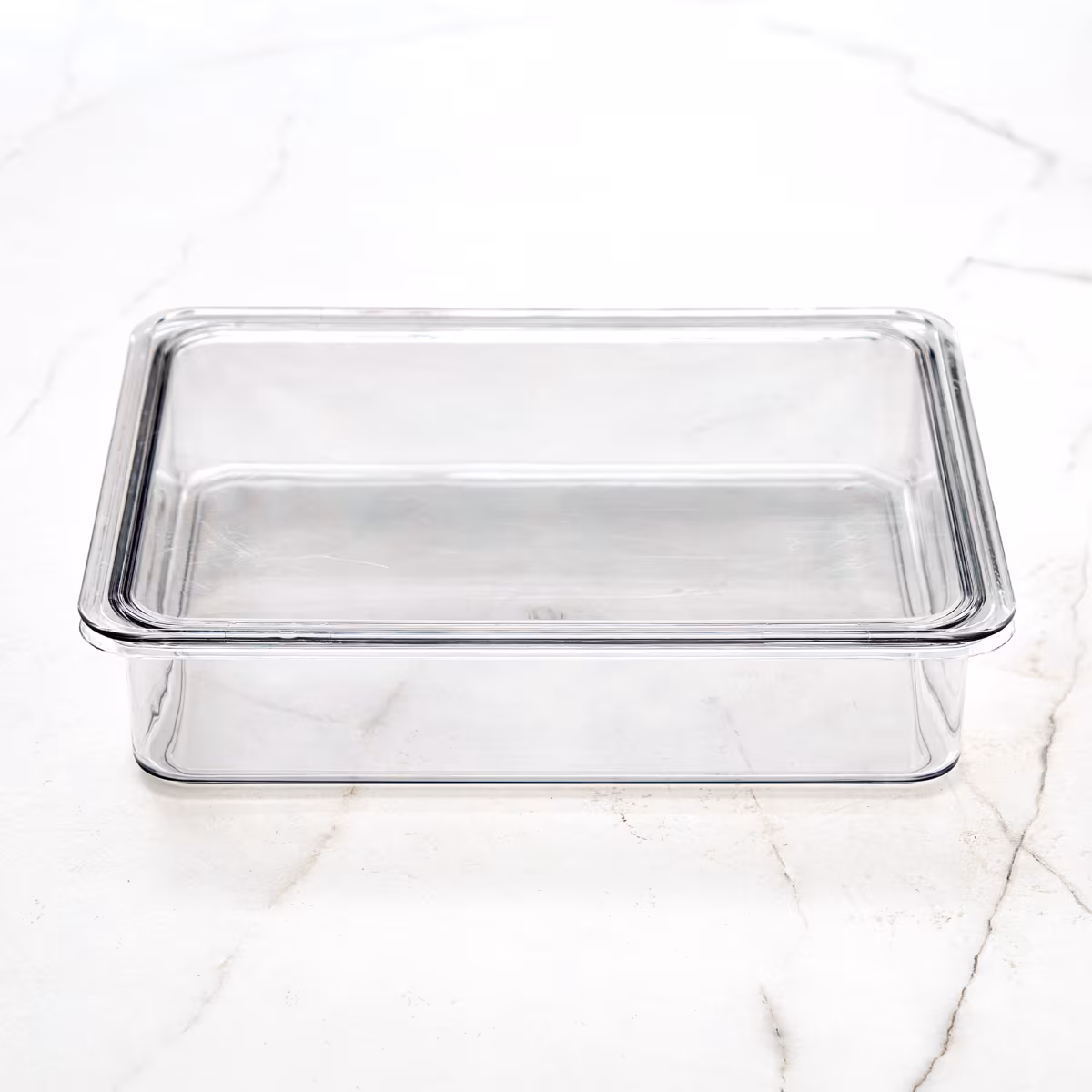 Orion Elfin PET Fridge Storage Box with Lid in Transparent