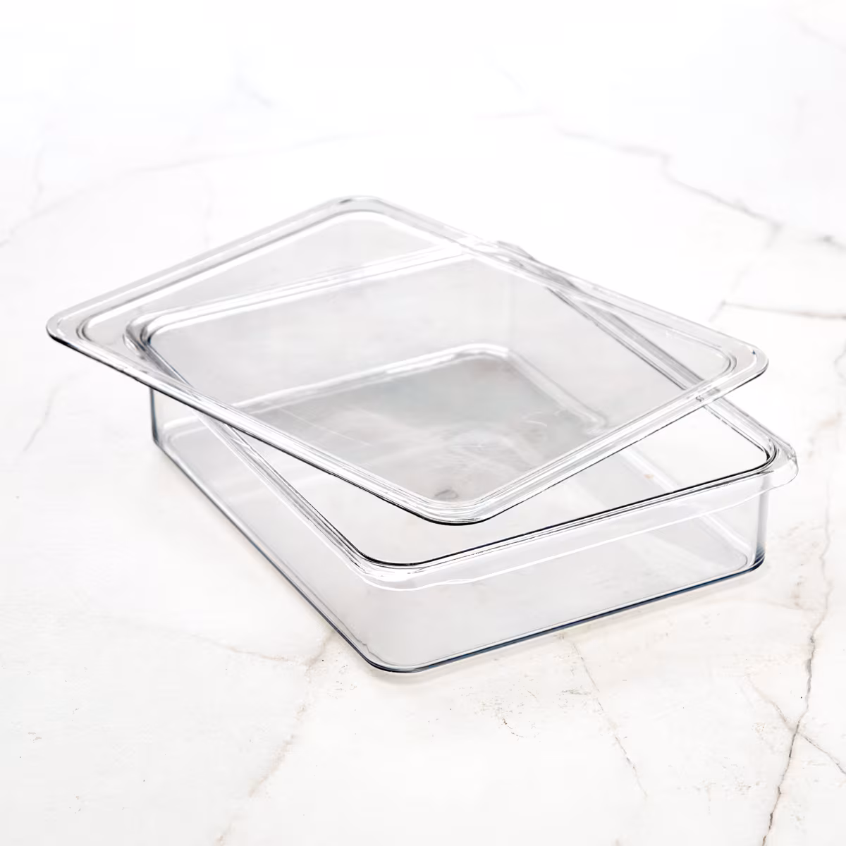 Orion Elfin PET Fridge Storage Box with Lid in Transparent