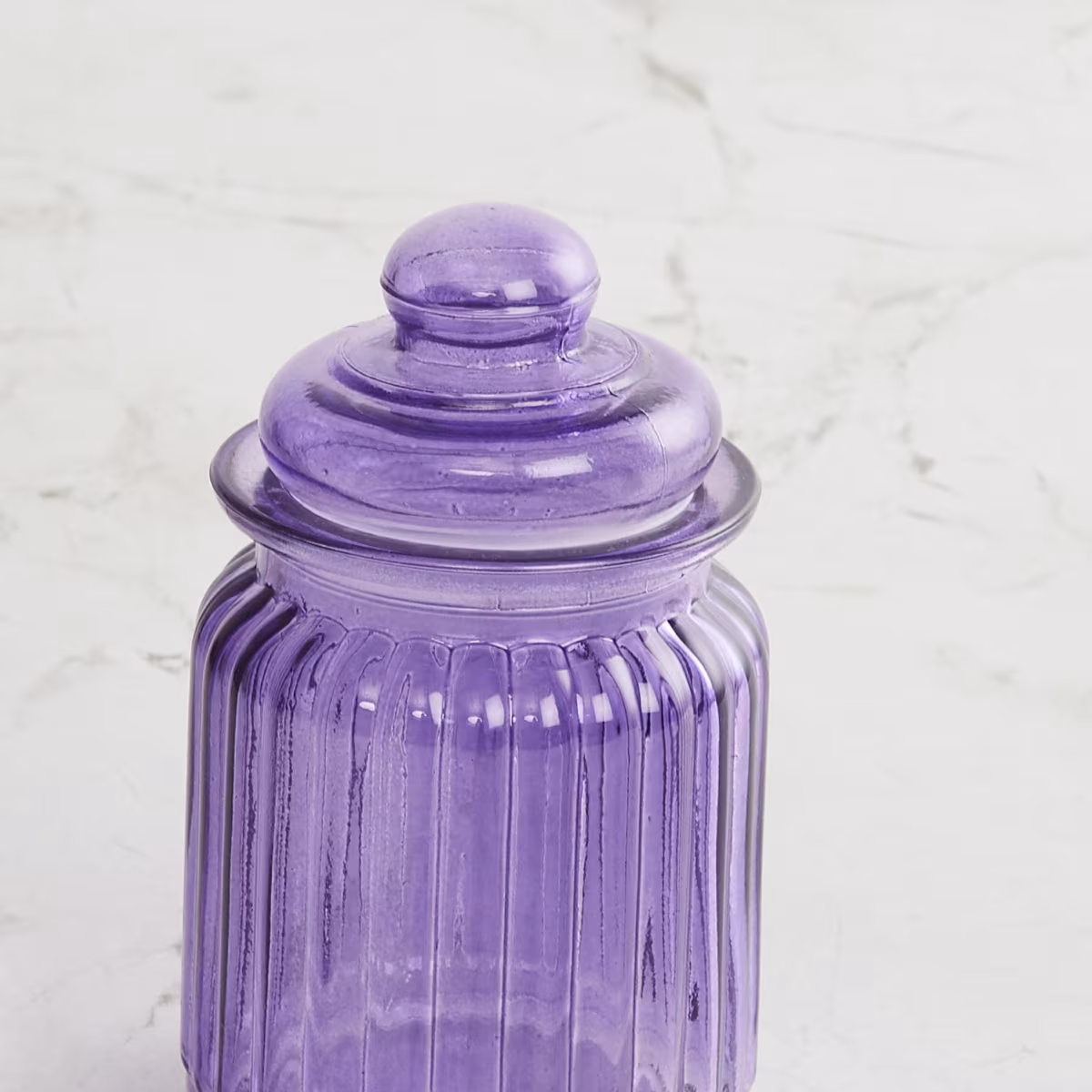 Corsica Essentials Set of 6 Glass Jars - 250ml in Multicolour