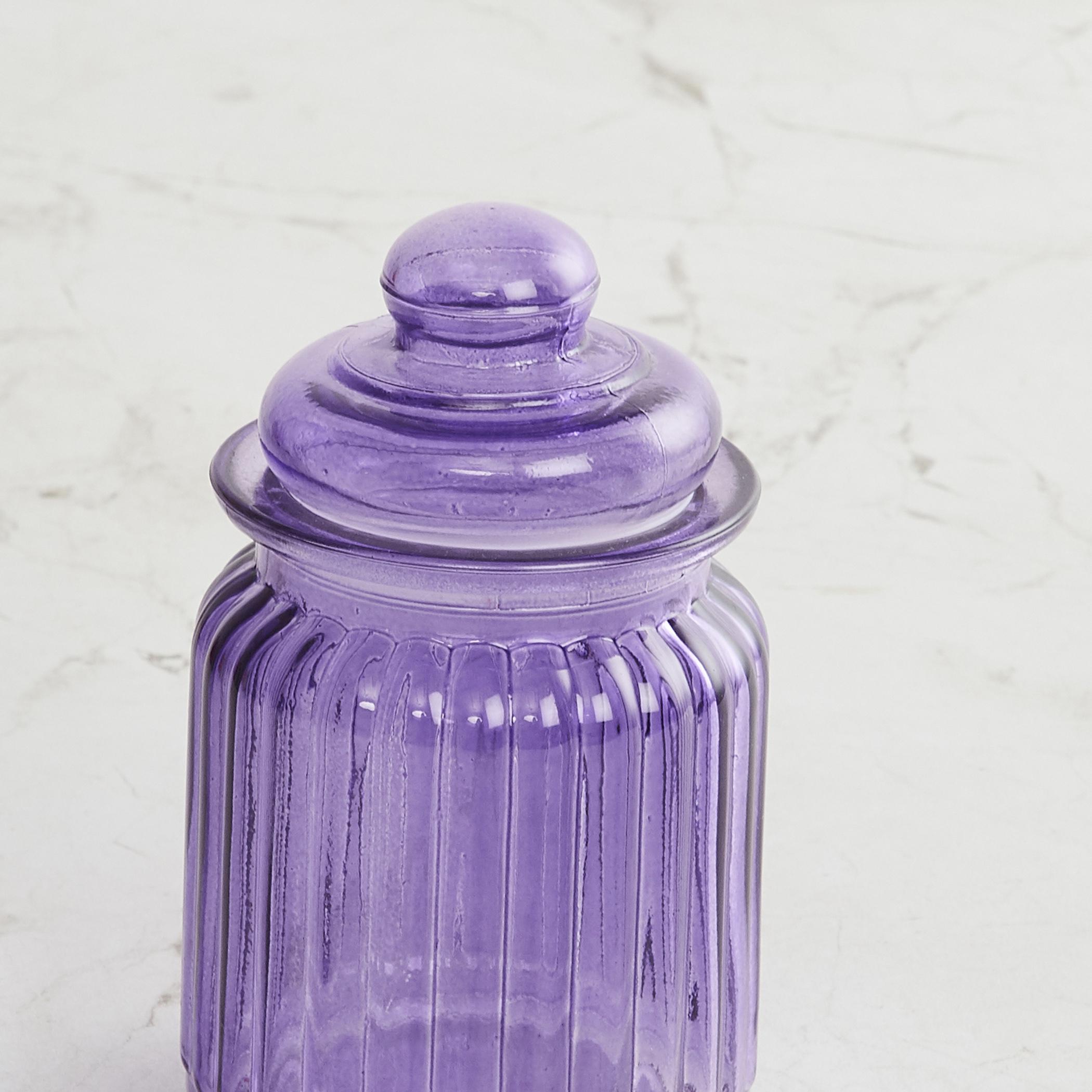 Corsica Essentials Set of 6 Glass Jars - 250ml in Multicolour