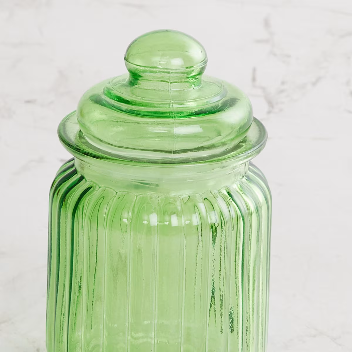 Corsica Essentials Set of 6 Glass Jars - 250ml in Multicolour