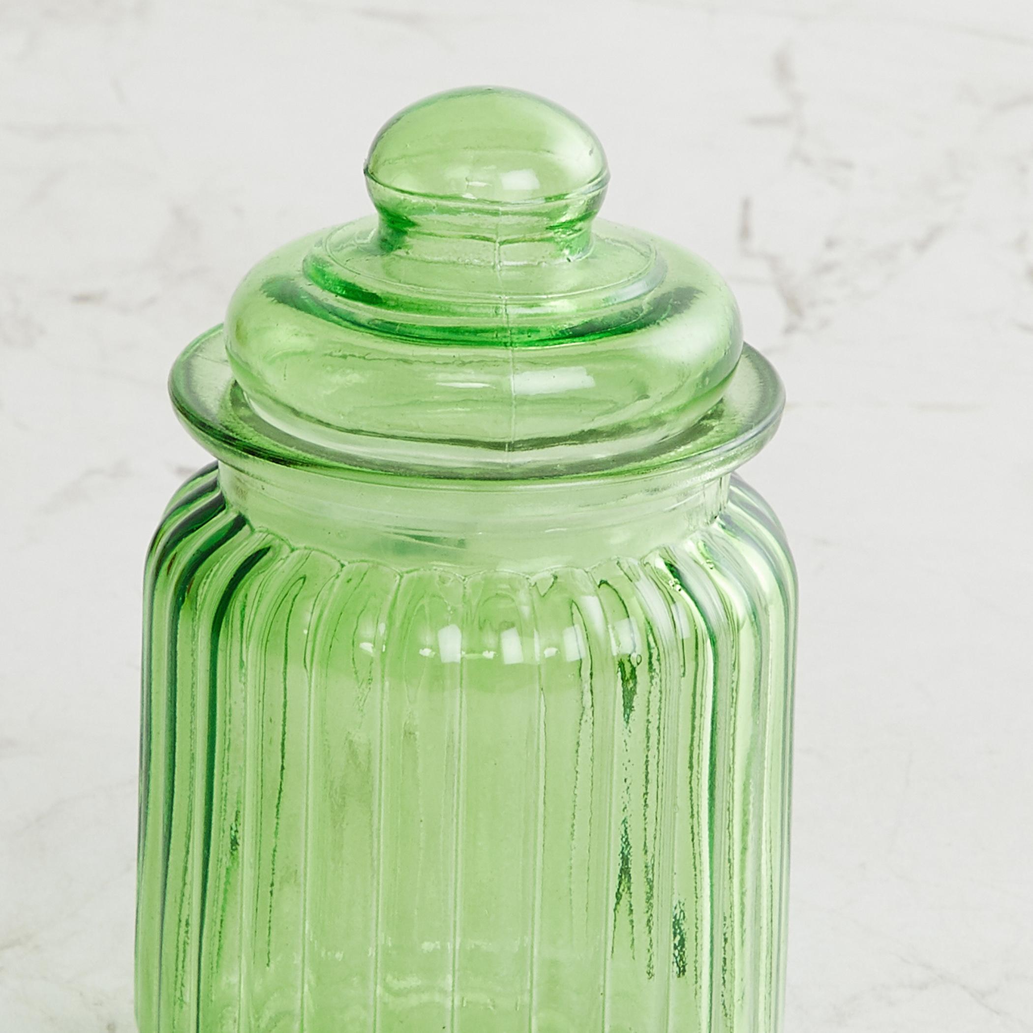 Corsica Essentials Set of 6 Glass Jars - 250ml in Multicolour