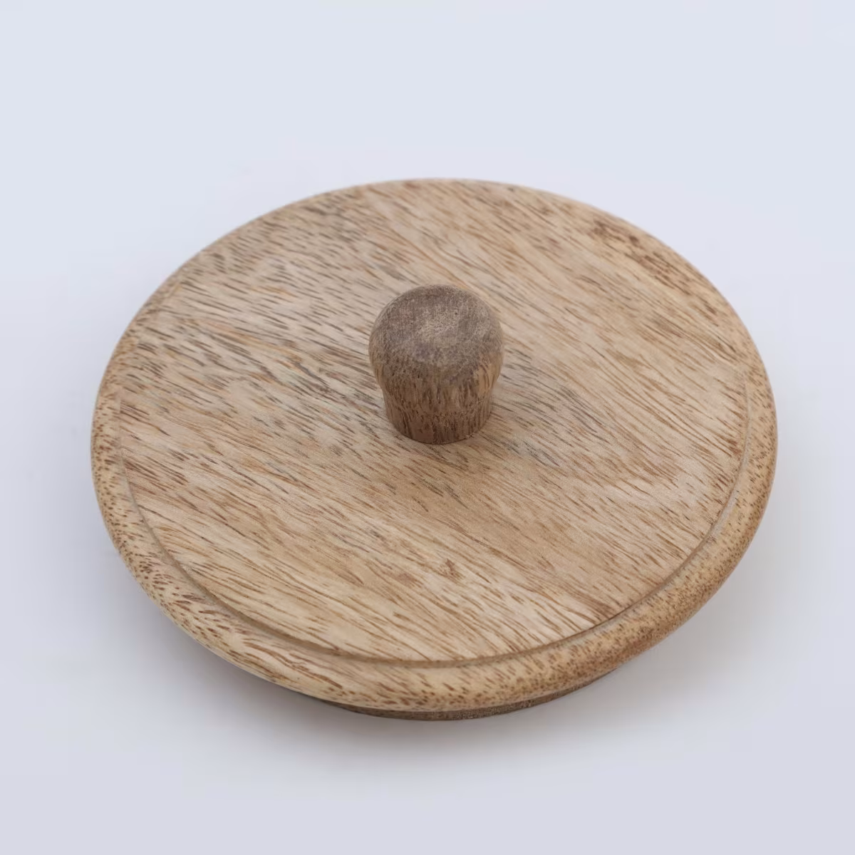 Mirage Iron Tea Canister with Mango Wood Lid in Multicolour