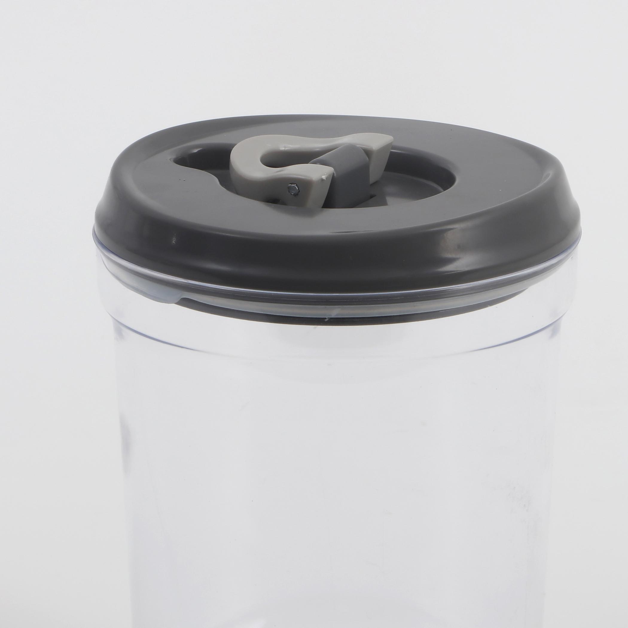 Genesis Sterling Set of 6 Storage Jars - 1L in Grey