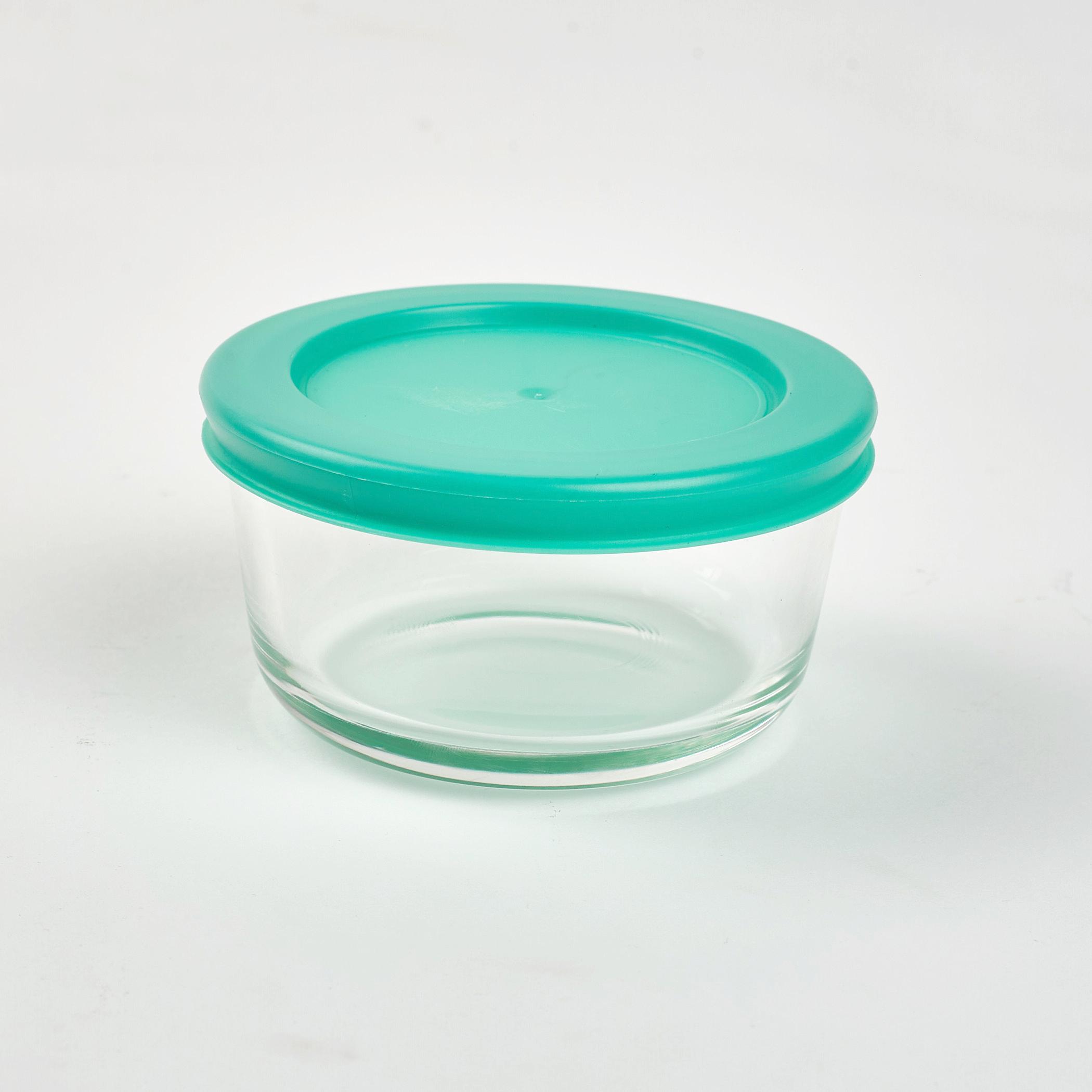 Siattle Aston 10Pcs Glass Jars Set in Teal