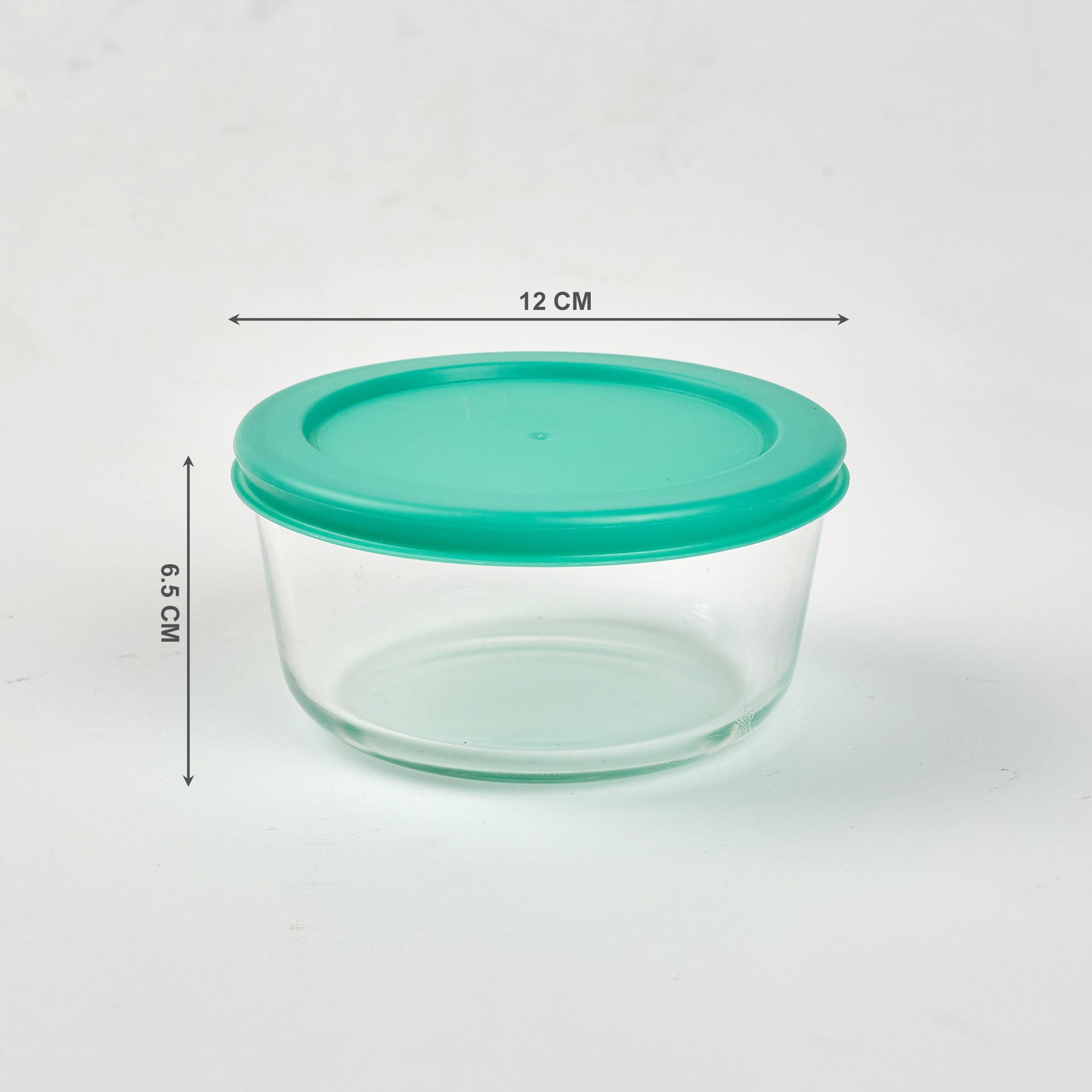 Siattle Aston 10Pcs Glass Jars Set in Teal