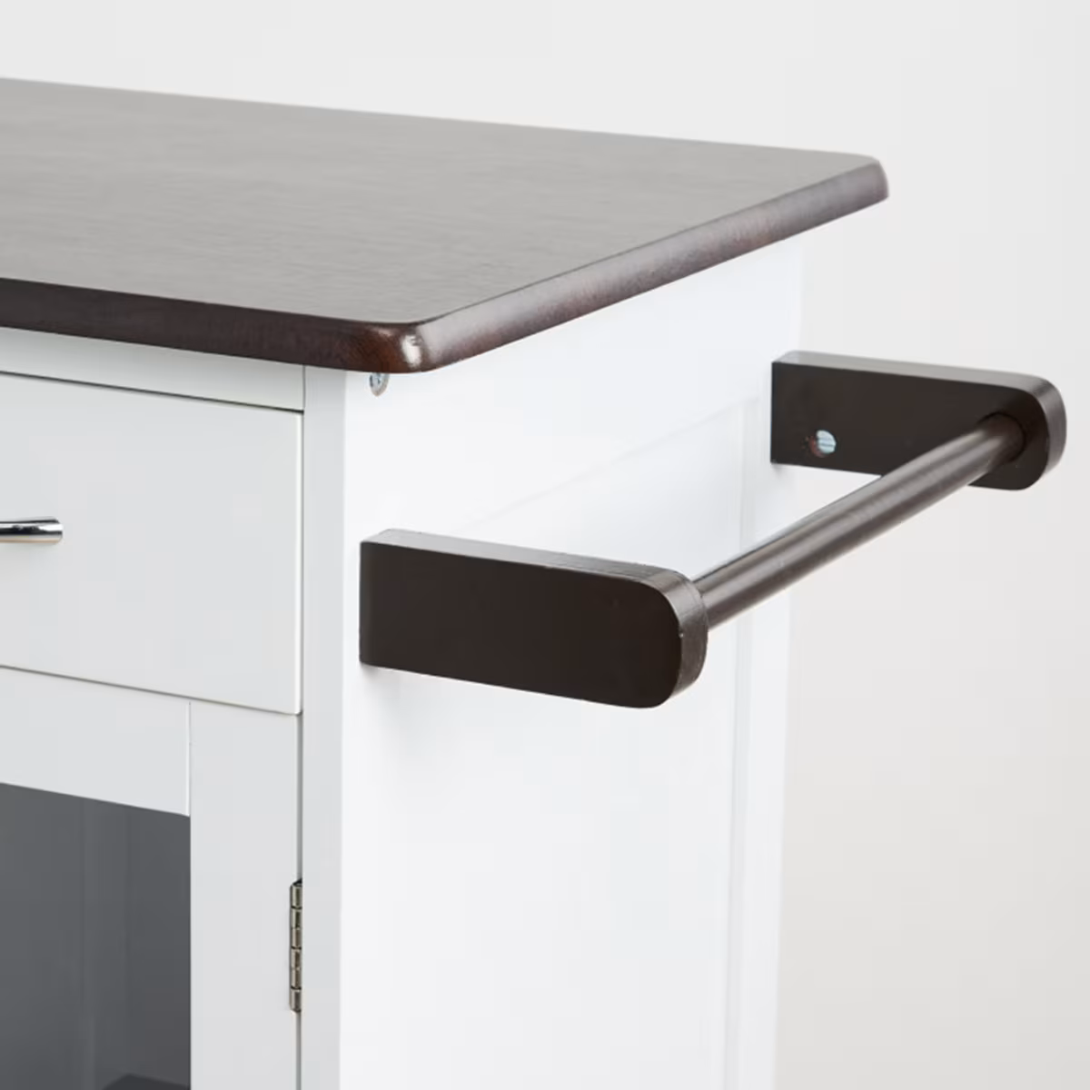 Tranzit 3-Tier Kitchen Trolley in White