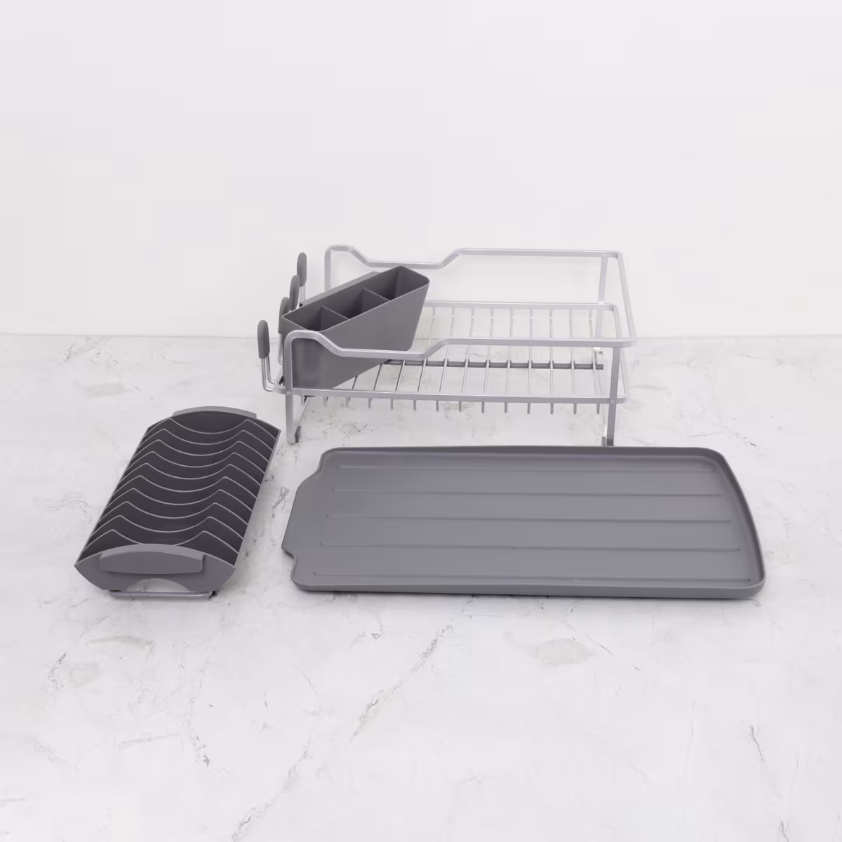 Orion Aluminium Dish Rack in Silver