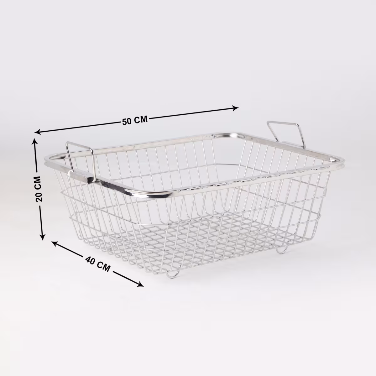 Corsica Carter Stainless Steel Dish Rack in Silver