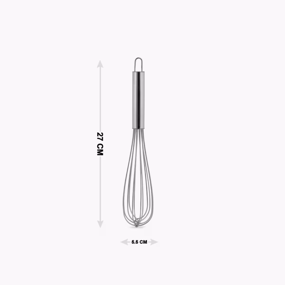 Ferrit Stainless Steel Whisk in Silver