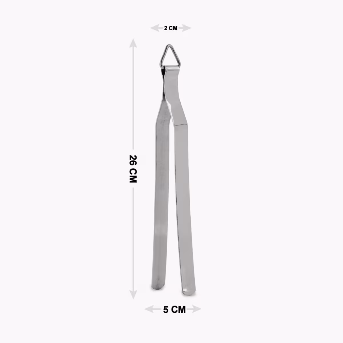 Ferrit Stainless Steel Tongs in Silver