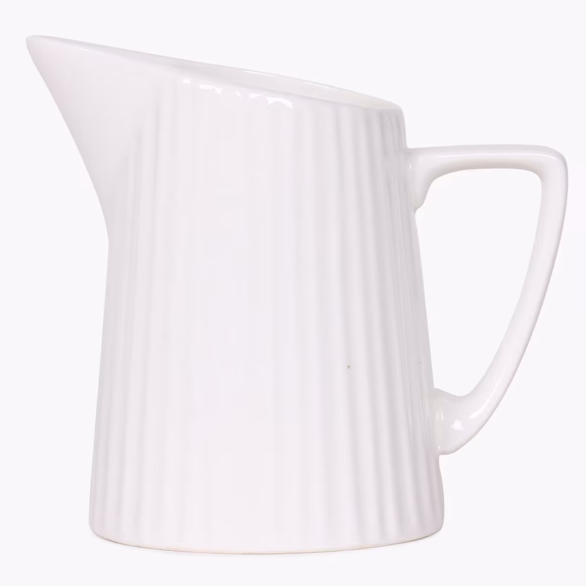Marshmallow Porcelain Creamer Pot - 220ml in White