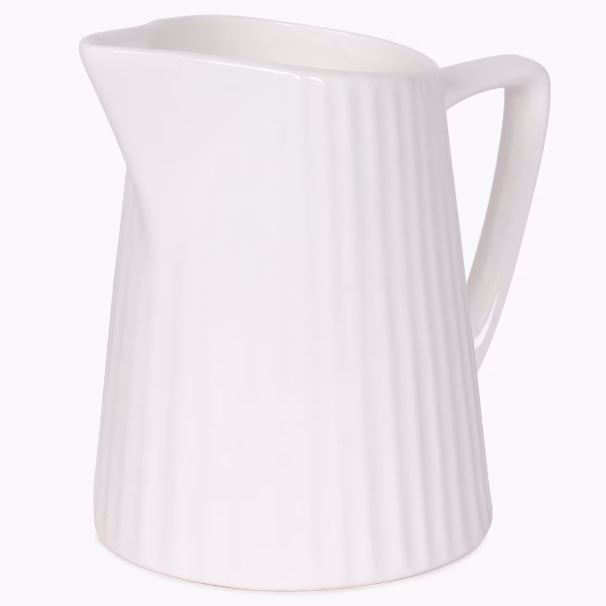 Marshmallow Porcelain Creamer Pot - 220ml in White