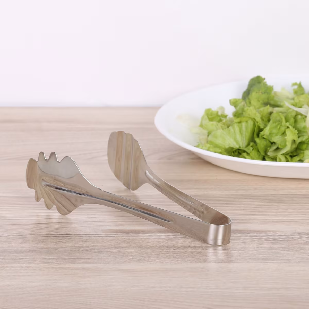 Ferrit Stainless Steel All Purpose Tong in Silver