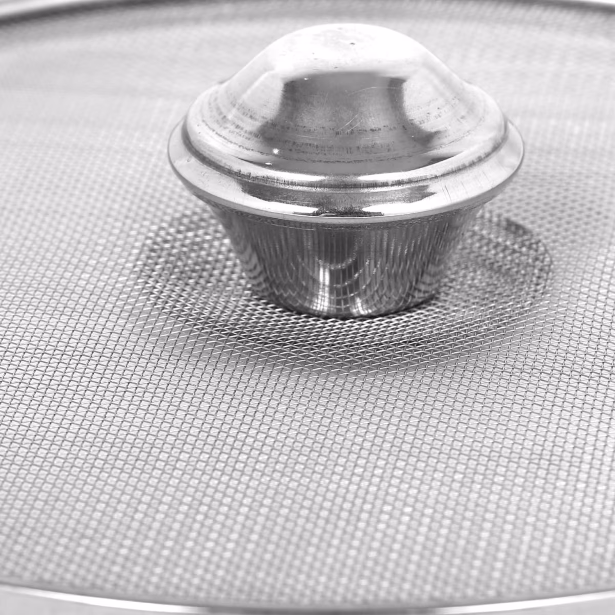Glovia Stainless Steel Milk Cover in Silver