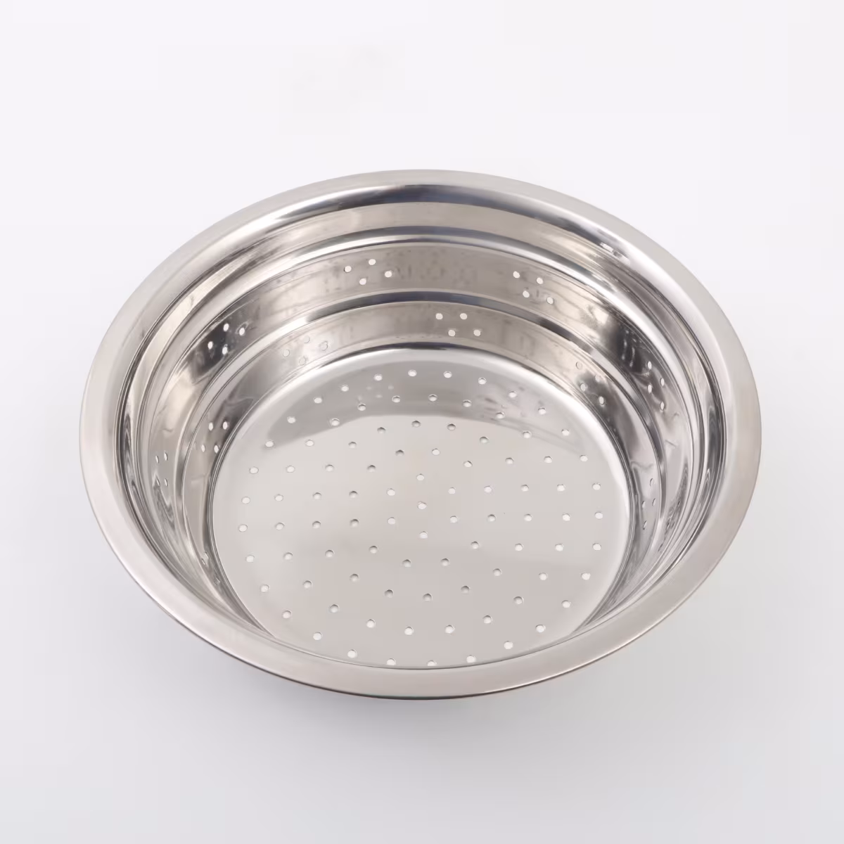 Blithe Stainless Steel Colander in Silver