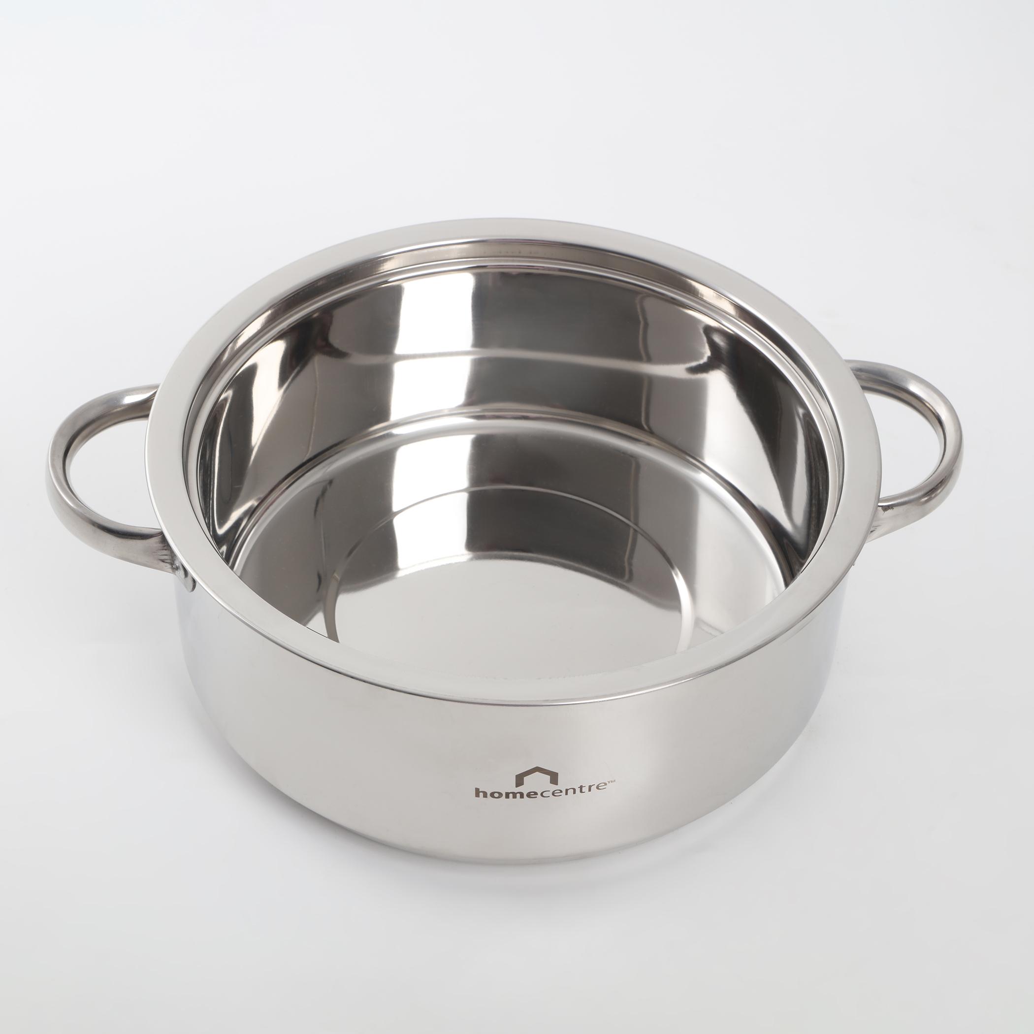 Rivago Claw Set of 2 Stainless Steel Insulated Casseroles in Silver