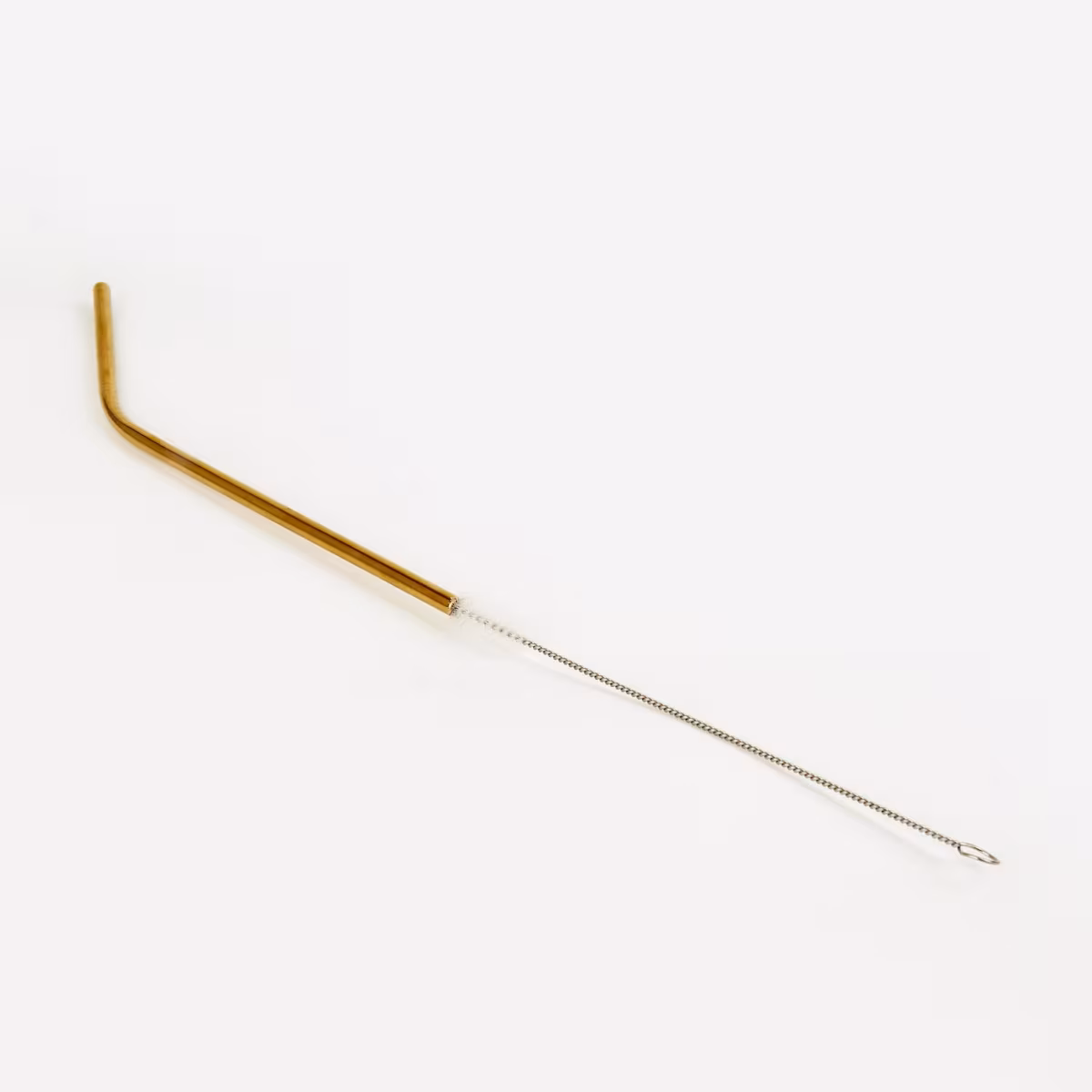 Wexford Oregon 6Pcs Stainless Steel Straw Set in Gold