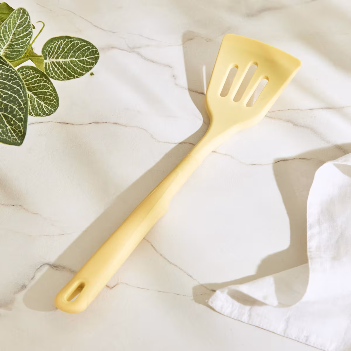 Colour Refresh Silicone Slotted Turner in Yellow