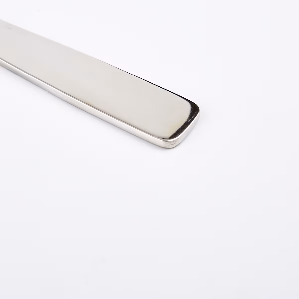 Glister Dune Set of 2 Stainless Steel Dessert Knife in Silver