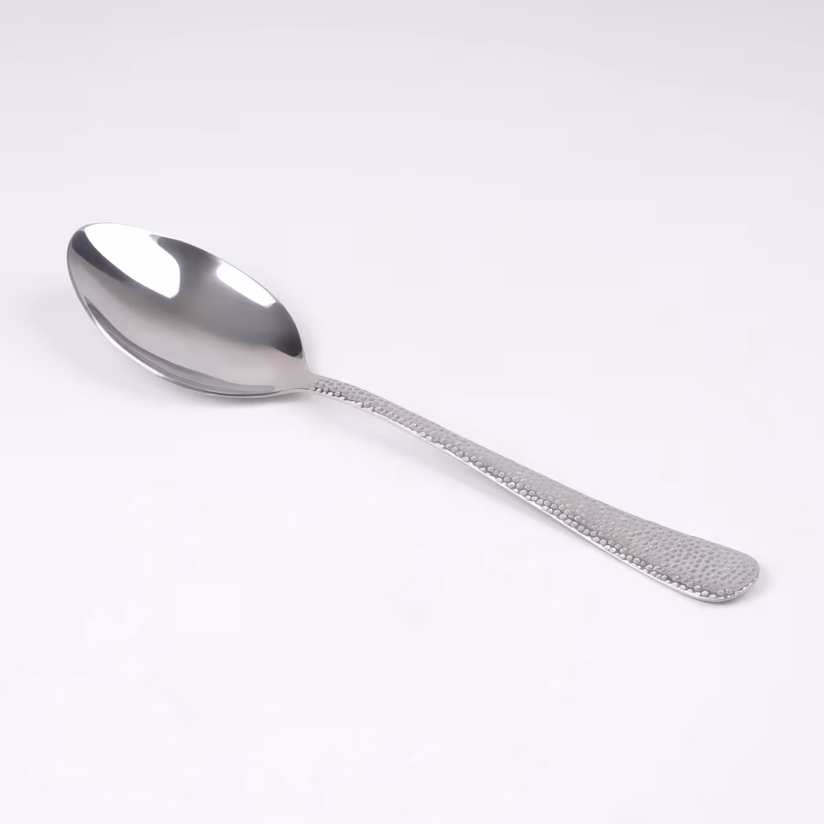 Glister Elke Stainless Steel Serving Spoon in Silver